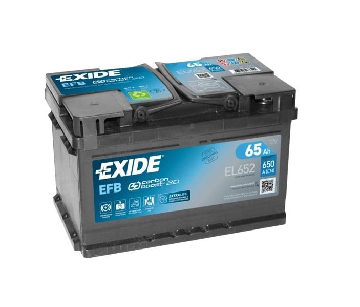 EXIDE 12V 65 AH AKÜ EFB 650 A (EN) (START-STOP) (278*175*175) ALÇAK