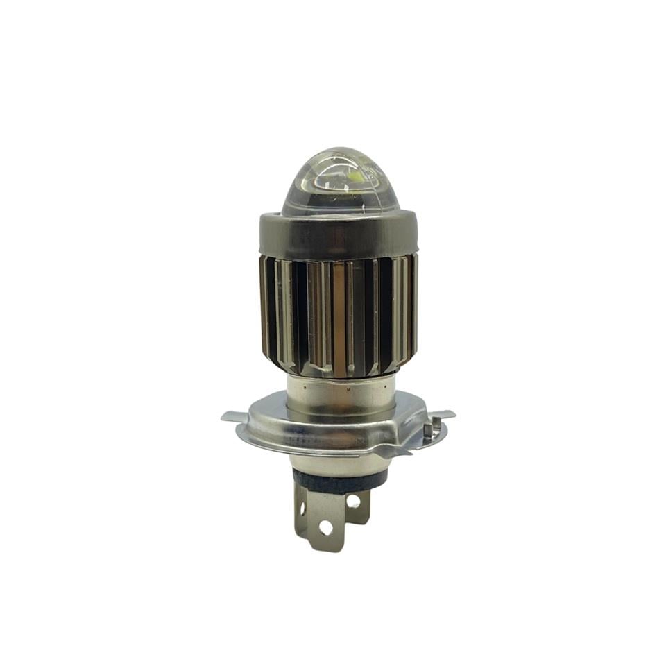 12V-24V H4 LED AMPUL 43T HS1 MERCEKLİ (BEYAZ) (10V-80V) MOTOSİKLET