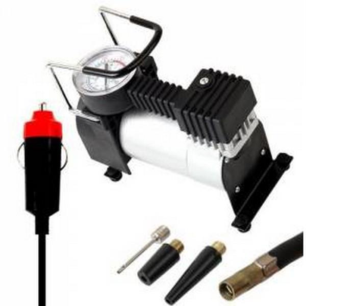 12V LASTİK ŞİŞİRME HAVA KOMPRESÖRÜ METAL IŞIKLI