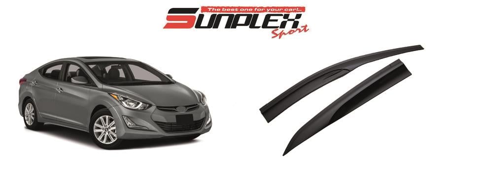 SUNPLEX CAM RÜZGARLIĞI MUGEN HYUNDAI ELANTRA 2011 > (4 AD)