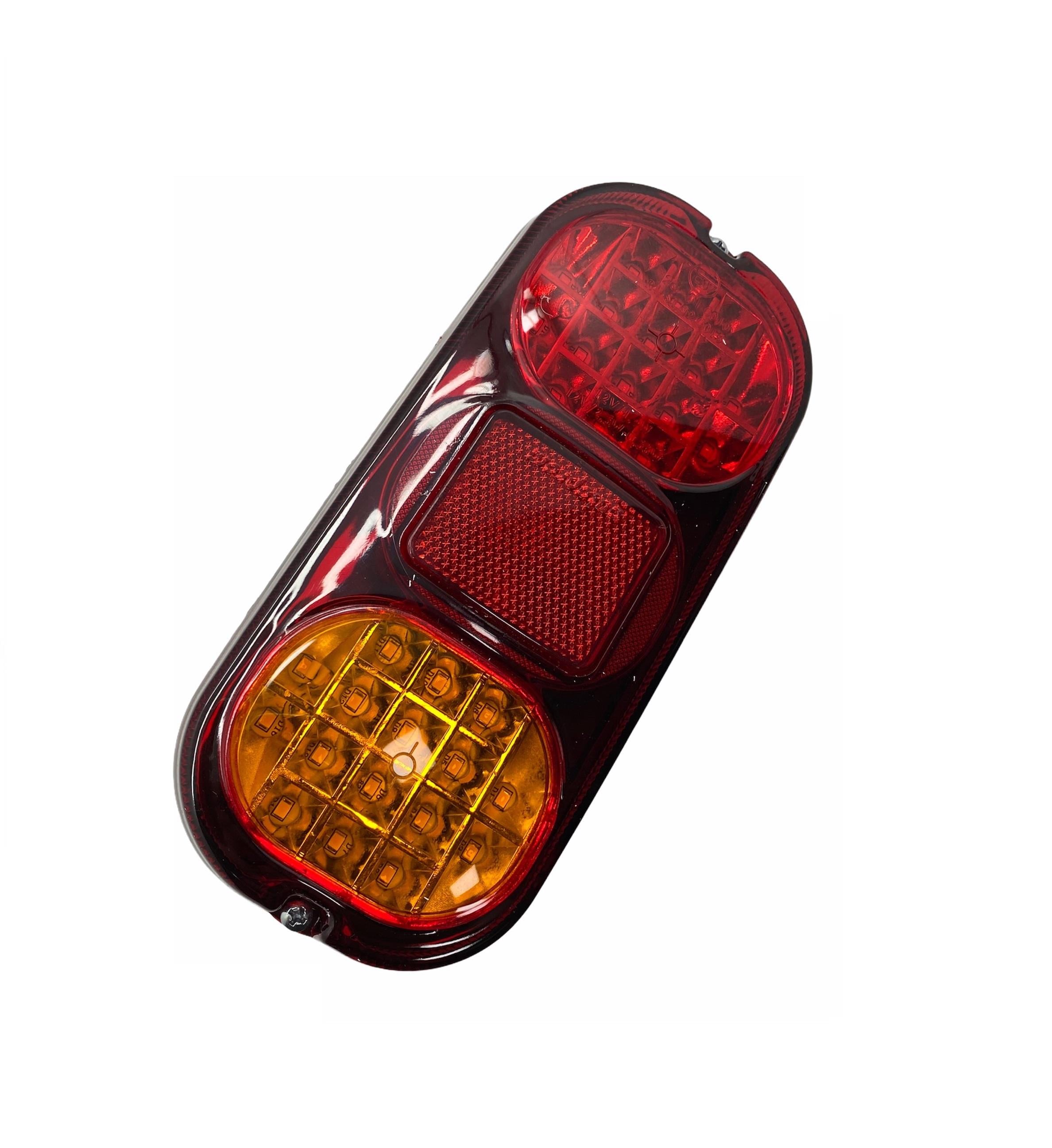 24V STOP LAMBASI (LEDLİ) (SOKETLİ) (200*92*59 MM) İŞ MAKİNASI