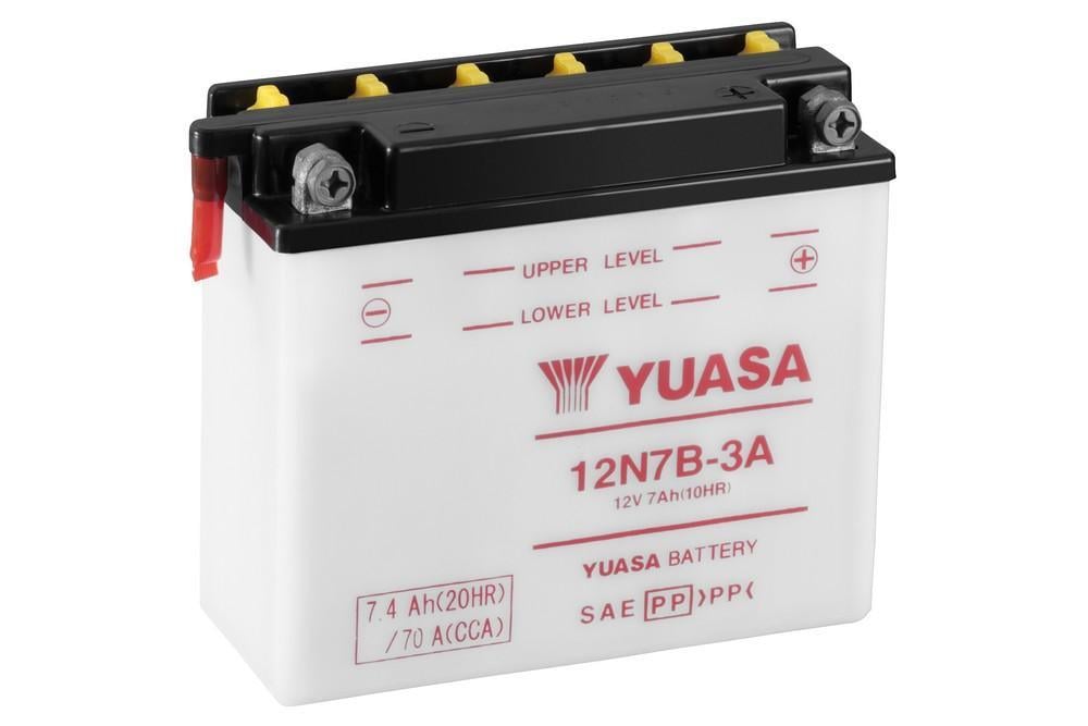 YUASA 12V 7 AH MOTOSİKLET AKÜSÜ 74 A (EN) (151*61*131)