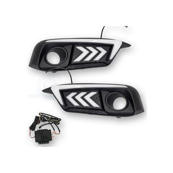 12V GÜNDÜZ SÜRÜŞ LEDİ (4 ŞERİT) (SİNYALLİ) HONDA CIVIC 2017> (2 AD)