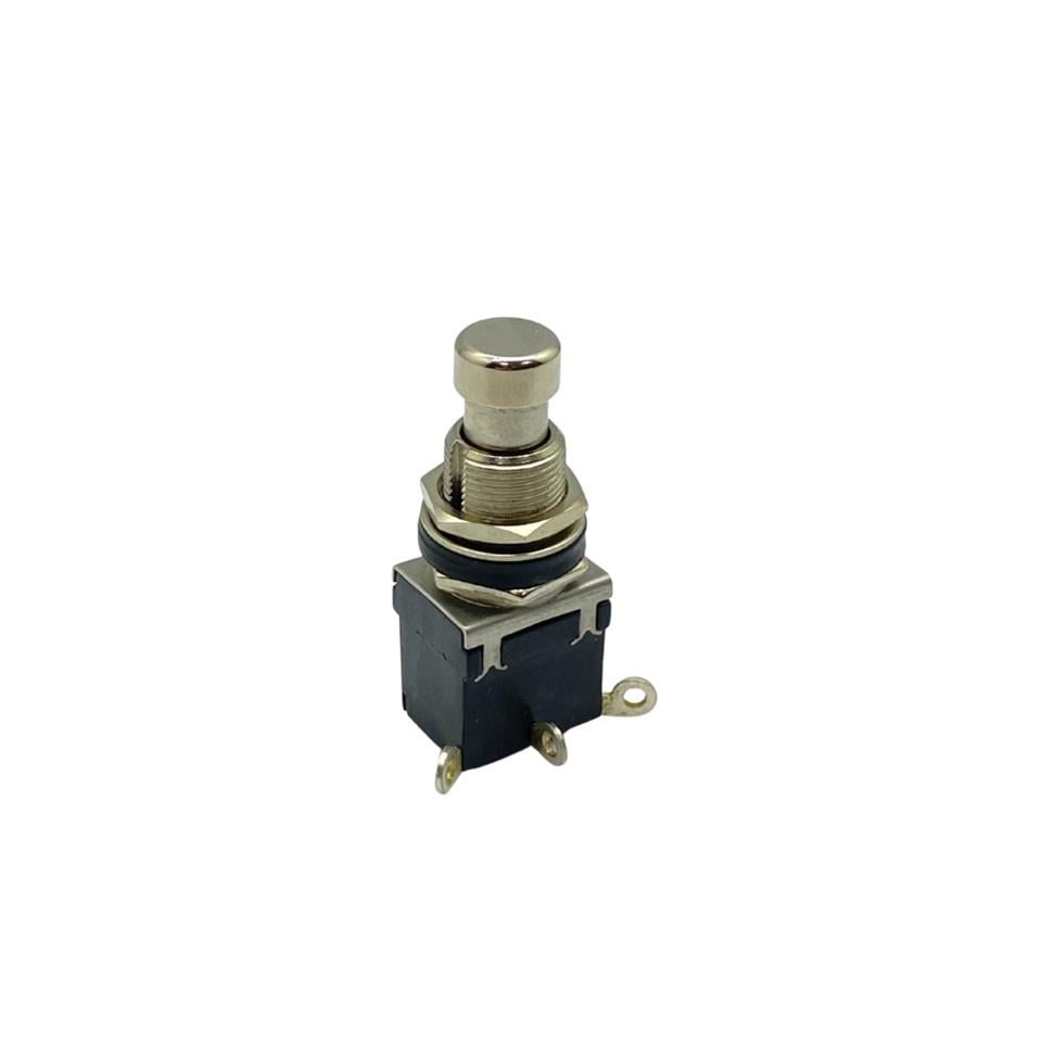 PEDAL SWITCH (BUTON) (KALICI) (2A 250V AC) (12 MM)