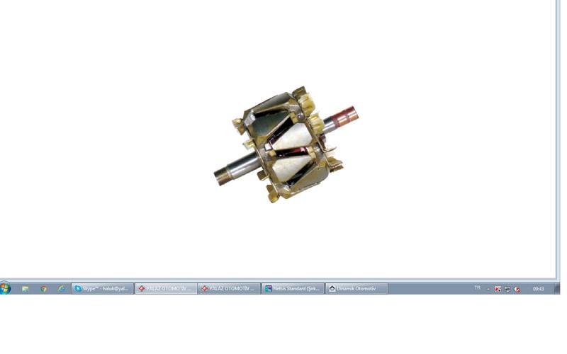 12V ALTERNATÖR ROTOR VALEO TİPİ 90 A CITROEN BERLINGO-KIA CEED-PEUGEOT 106/PARTNER-RENAULT MEGANE