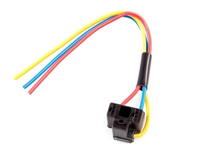 ATOM FAR FİŞİ (H4 AMPUL SOKETİ) (LEHİMLİ 1.5 MM KABLOLU)
