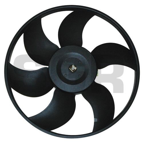 12V FAN MOTORU (PERVANELİ) RENAULT CLIO/KANGOO/MEGANE (KLİMALI) (DIŞ ÇAP 380 MM)