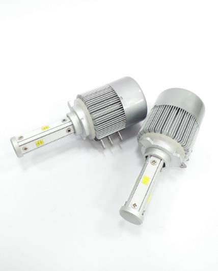 8-48V H15 XENON LED FAR AMPUL SETİ 6500K 8000 LÜMEN COB LED