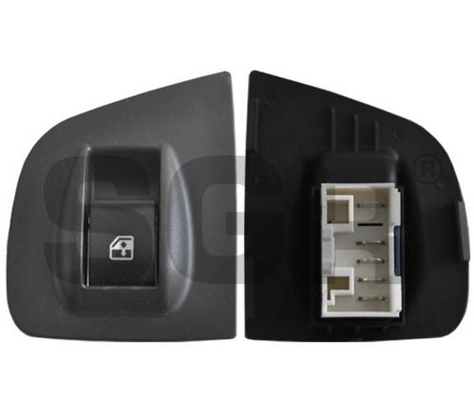 CAM ANAHTARI (SAĞ KAPI) (5 FİŞ) FIAT DOBLO/FIORINO 2005 >