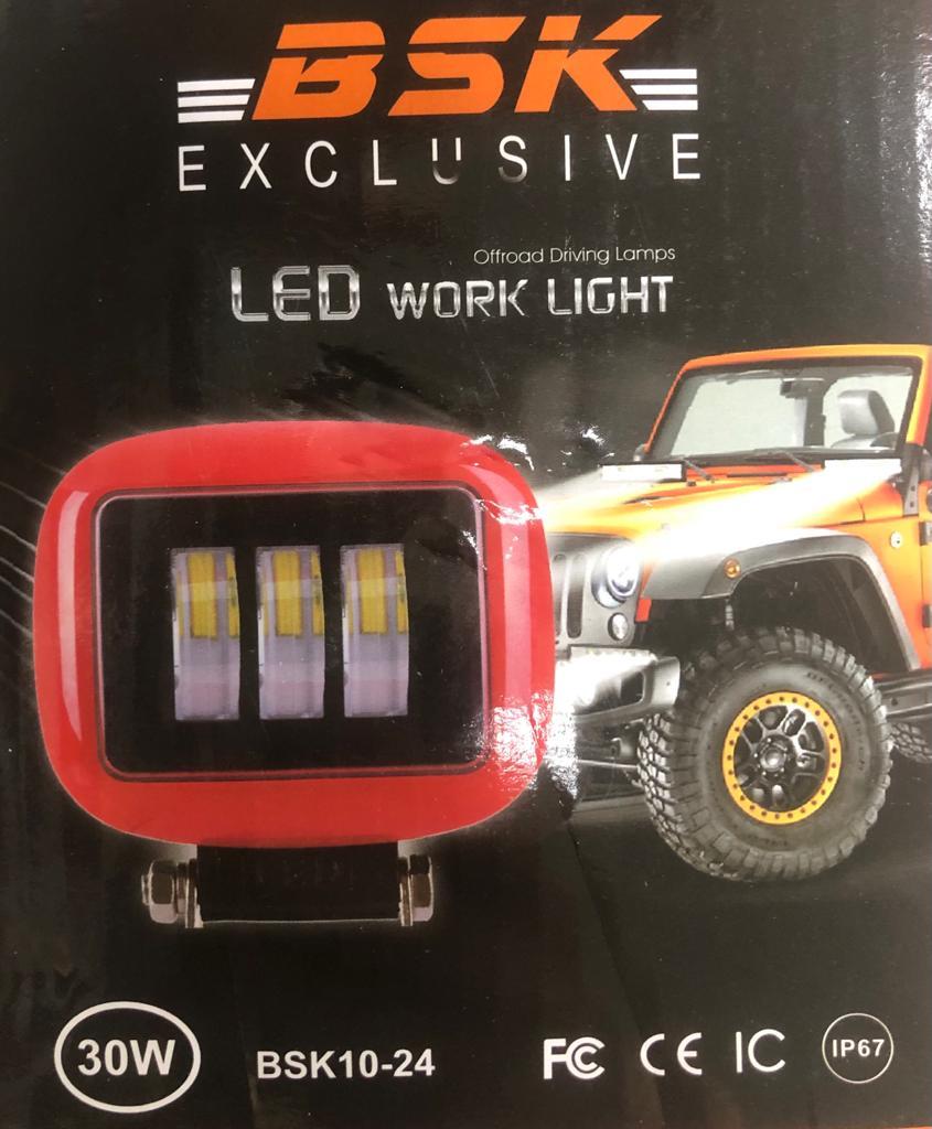 10V-48V LED LAMBA OFF-ROAD 30W KARE