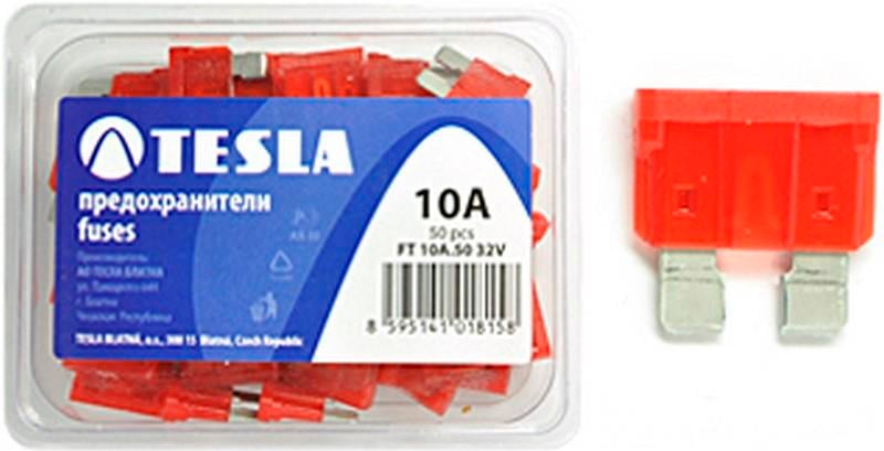 TESLA BIÇAK SİGORTA 10 A (19*19 MM)