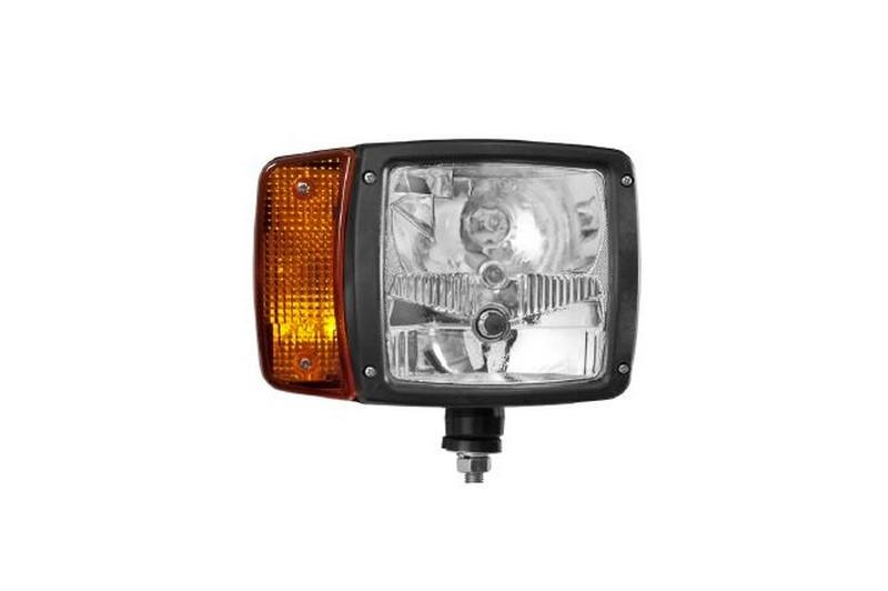12V ÖN FAR SİNYALLİ (KABLOLU ALTTAN BAĞLANTILI) İŞ MAKİNASI SOL