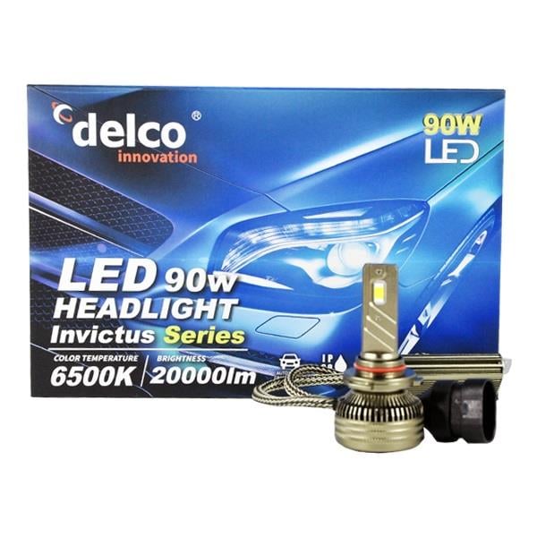DELCO 9V-36V HB3 9005 CSP LED XENON FAR AMPUL SETİ 6500K 20000 LÜMEN 90W