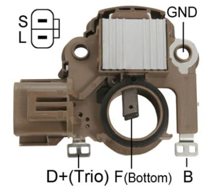 12V KÖMÜRLÜ KONJEKTÖR MITSUBISHI TİPİ (2 FİŞ SOKETLİ) (S-L) MAZDA 626 1992-1997