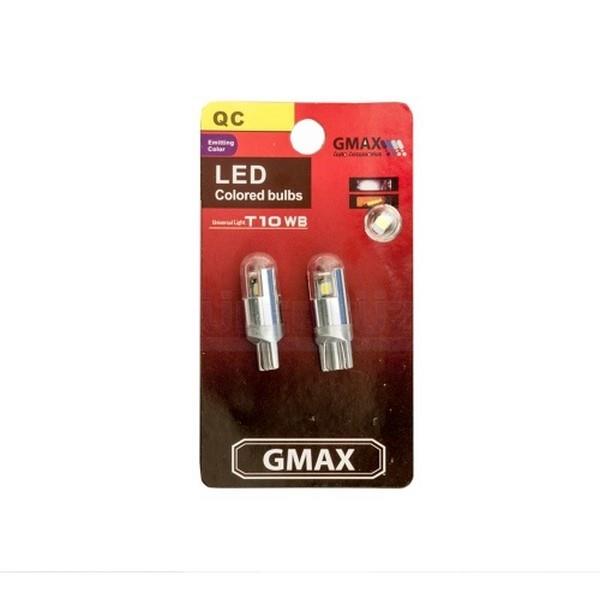 12V DİPSİZ AMPUL T10 (3 LEDLİ) BEYAZ CB MERCEKLİ (2 AD) 