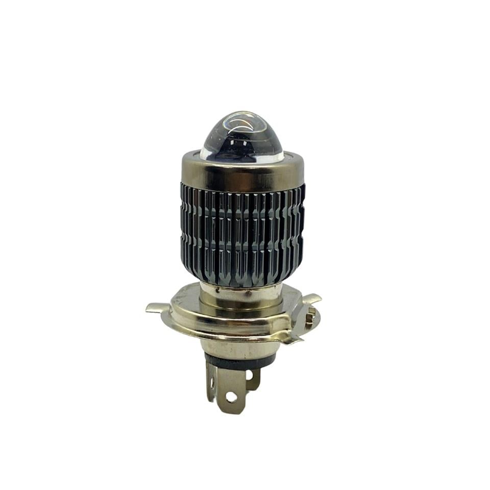12V-24V H4 LED AMPUL 43T HS1 MERCEKLİ (BEYAZ-SARI) (12V-48V) MOTOSİKLET