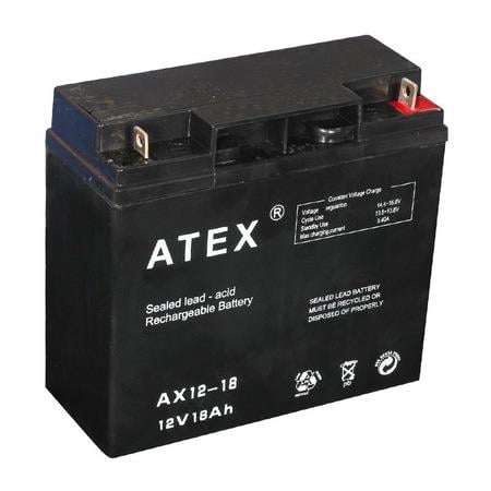ATEX 12V 18 AH AKÜ KURU TİP (181*77*167) 