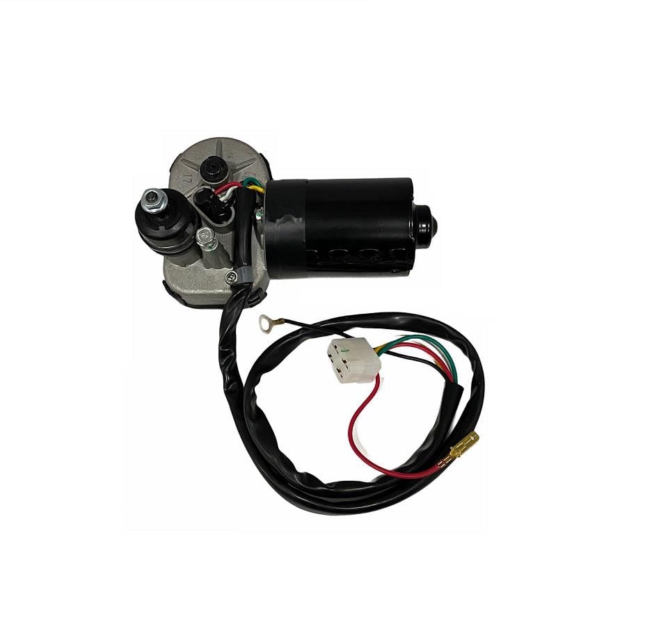 24V SİLECEK MOTORU TEK MİLLİ 90° KABİN