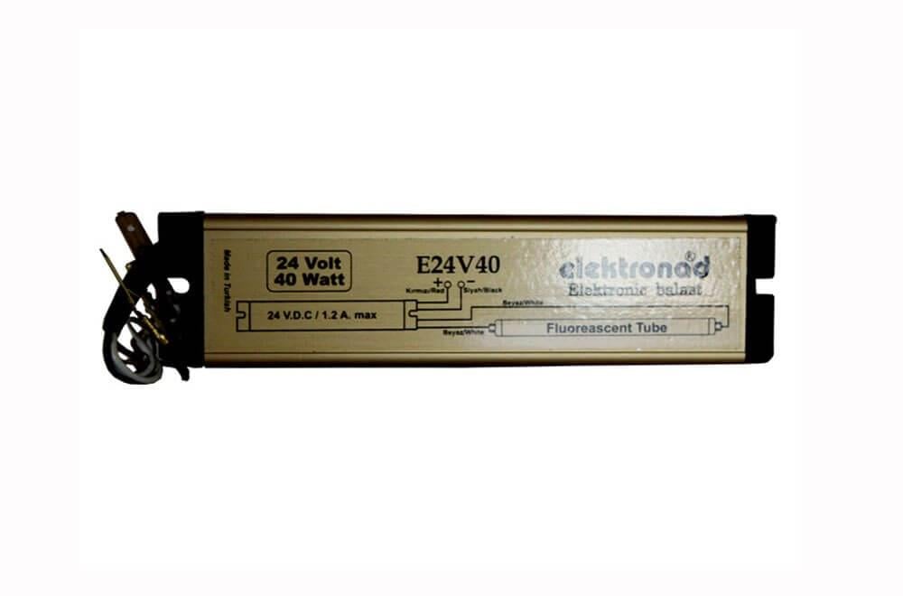 ELEKTRONAD 24V FLORESAN BALASTI 40W (4 ÇIKIŞ)