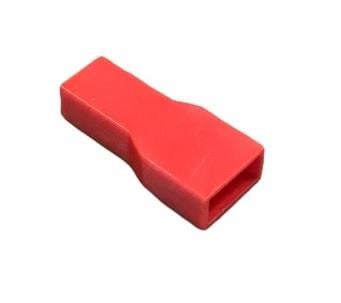 RADE FİŞ KILIFI PVC STANDART 6.3 MM (KIRMIZI)