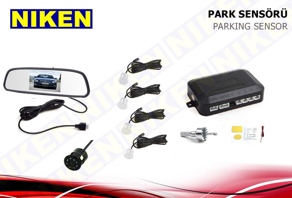 PARK SENSÖRÜ+GECE GÖRÜŞLÜ KAMERA+7