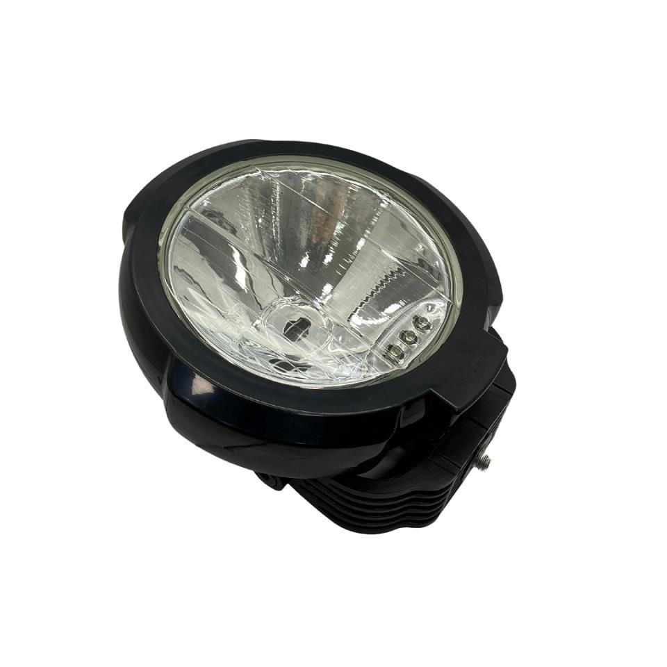 SIM 12V SİS LAMBASI RALLYE 3003 YUVARLAK SİYAH PARK LEDLİ (DELİCİ) (181 MM) COMPACT 