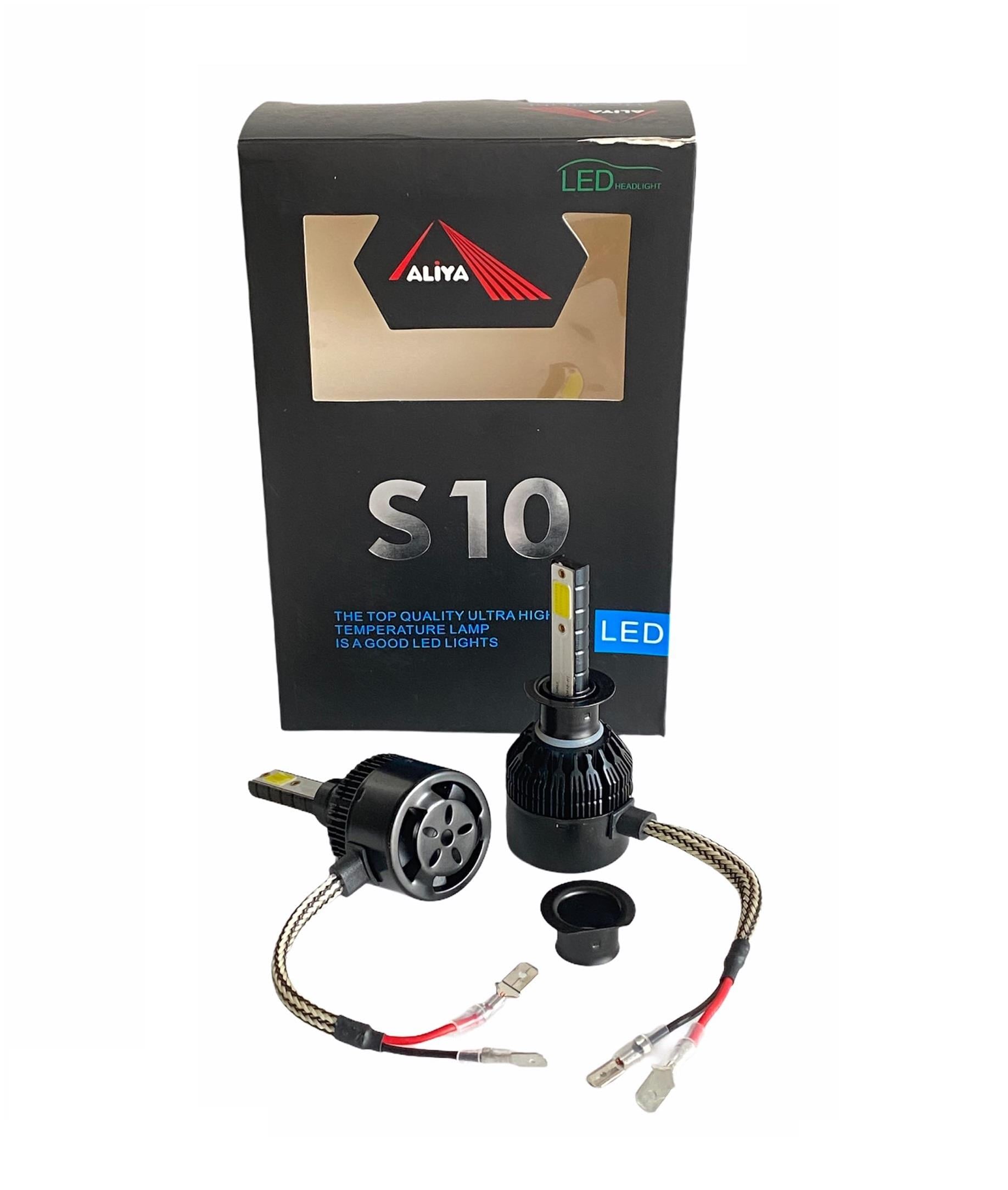 12V-24V H1 XENON LED FAR AMPUL SETİ 6500K 8000 LÜMEN COB LED