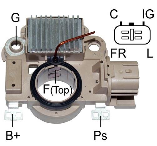 12V KÖMÜRLÜ KONJEKTÖR (4 FİŞ SOKETLİ ) (C-IG-FR-L) HONDA CIVIC