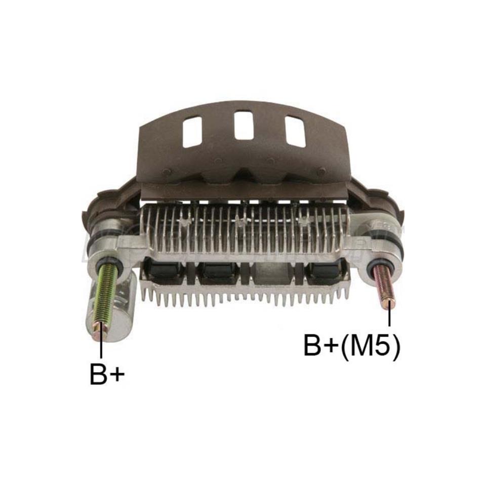 DİYOT TABLASI  TARAK 85 MM 6 DİYOT (M6 SOL CIVATA) (İKAZ DİYOTLU)