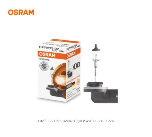 OSRAM 12V H27 AMPUL 27W (L SOKET) 