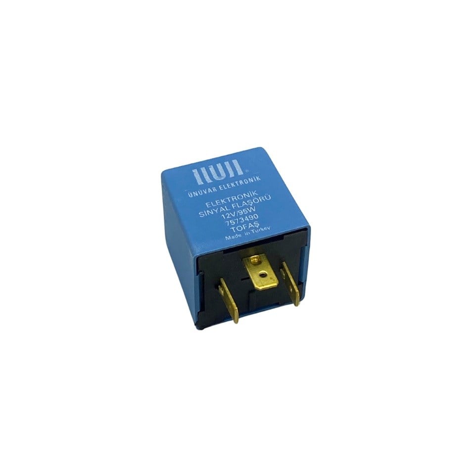 12V-24V FLAŞÖR ELEKTRONİK 3 UÇLU (+ L P) UNIVERSAL
