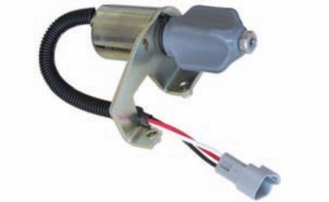 24V STOP SELENOİDİ YAN AYAKLI (SOL AYAK)