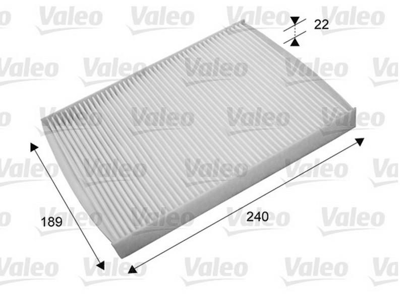 VALEO POLEN FİLTRESİ FORD FIESTA/B-MAX/TRANSİT COURIER 