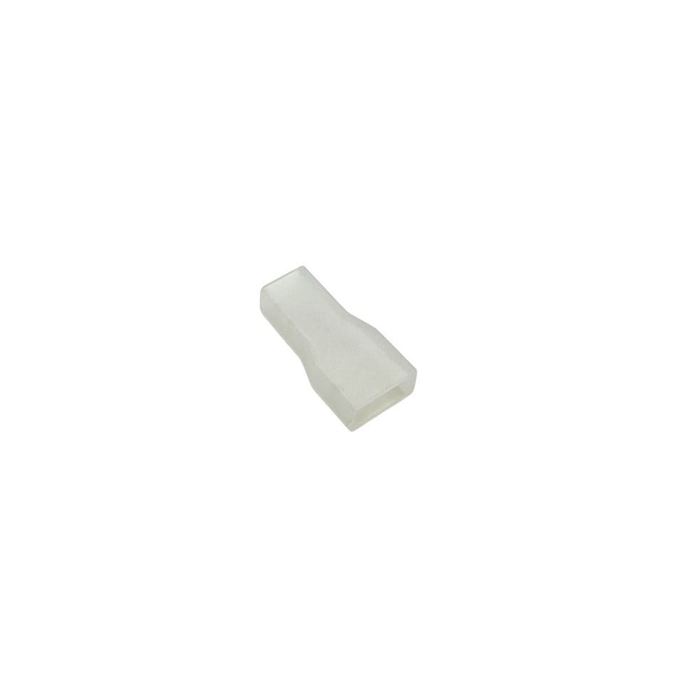FİŞ KILIFI PVC STANDART 6.3 MM (BEYAZ)