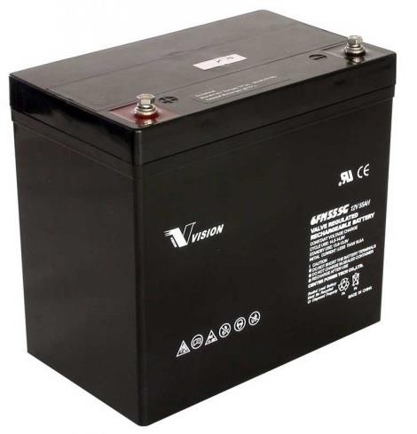 VISION 12V 55 AH JEL AKÜ (239*132*205) (17.30 KG)