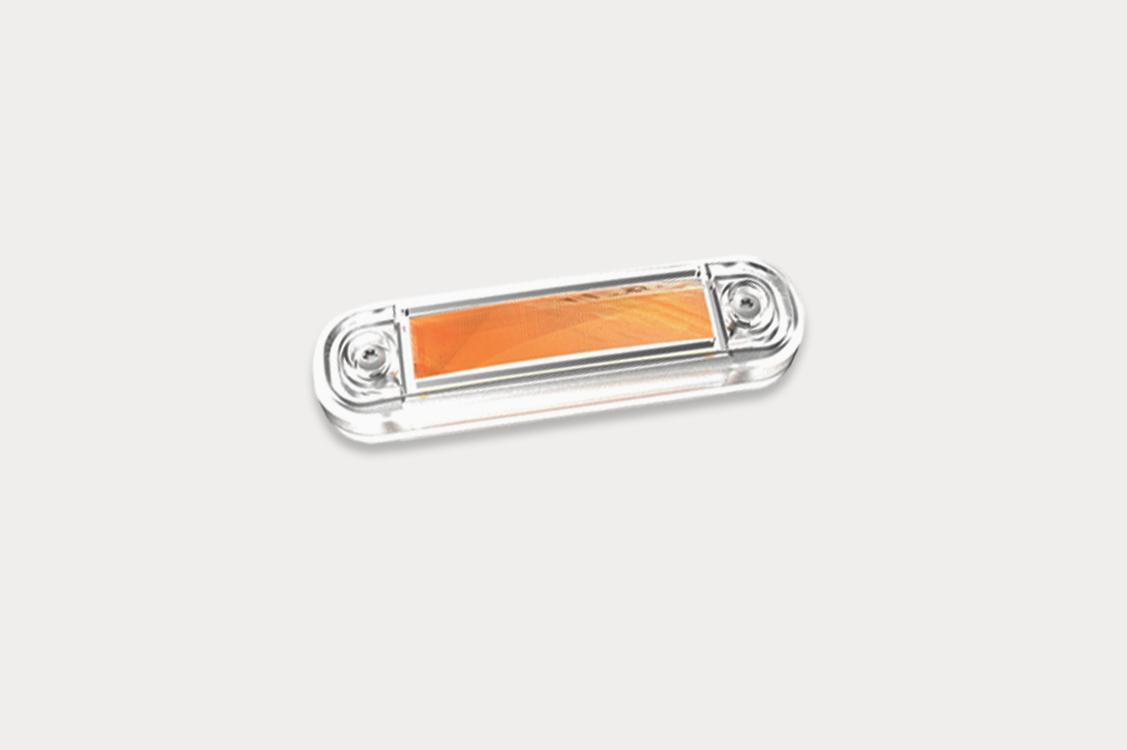 FRISTOM YAN SİNYAL LAMBASI NEON LEDLİ SARI DİKDÖRTGEN UNIVERSAL (131*63 MM) E9