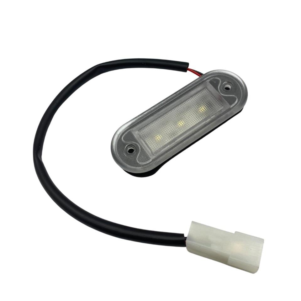 YILKA 24V BASAMAK AYDINLATMA LAMBASI BEYAZ (3 LEDLİ) (85*30 MM)