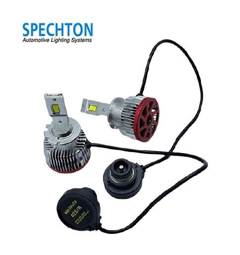 SPECHTON 12-24V D2S CSP LED XENON FAR AMPUL SETİ 6000K 8000 LÜMEN