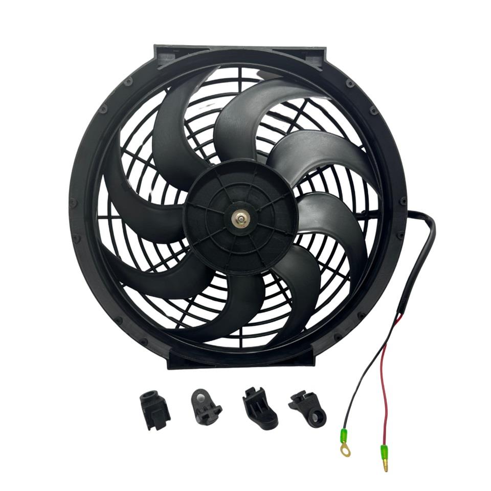 12V FAN MOTORU ÜFLEYİCİ AKSİYEL 11 