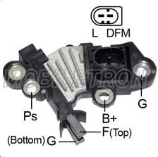 12V KÖMÜRLÜ KONJEKTÖR BOSCH TİPİ F00M SOKETLİ (L-DFM) FORD TRANSİT-PEUGEOT BOXER-VW PASSAT 2008 >