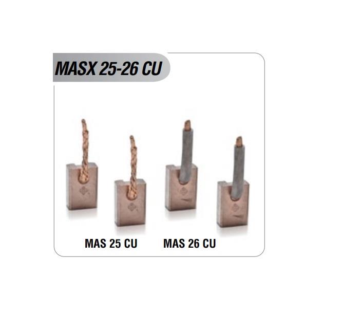 MEGA 12V MARŞ KÖMÜRÜ MAKO TİPİ MASX-25/26 CU (4 AD)