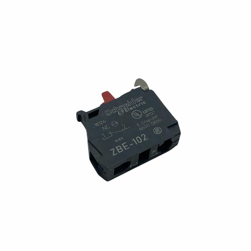 SCHNEIDER 22 MM BUTONLAR İÇİN KONTAK BLOĞU (1-NC-2) (1NK) KIRMIZI