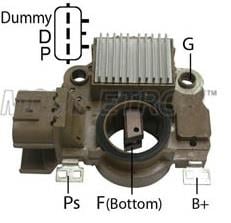 12V KÖMÜRLÜ KONJEKTÖR MITSUBISHI TİPİ (MEKSEFELİ) (3 FİŞLİ) (DUMMY-D-P)  MAZDA 2