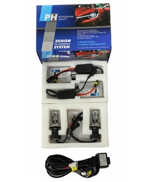 PH 12V H4 XENON SET 6000K (SLİM) CANBUS
