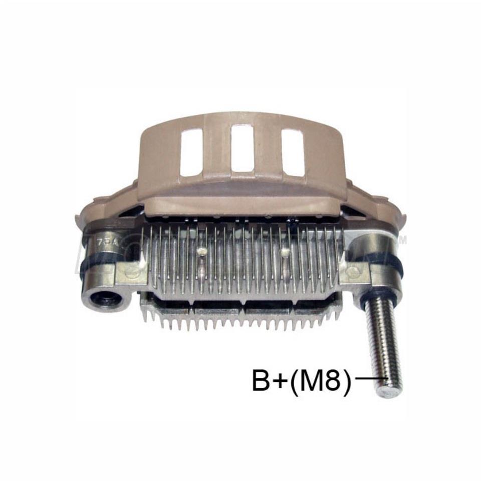 DİYOT TABLASI  TARAK 75 MM  8 DİYOT (M8 SAĞ CIVATA) (İKAZ DİYOTSUZ) MITSUBISHI COLT/L200 2015 >