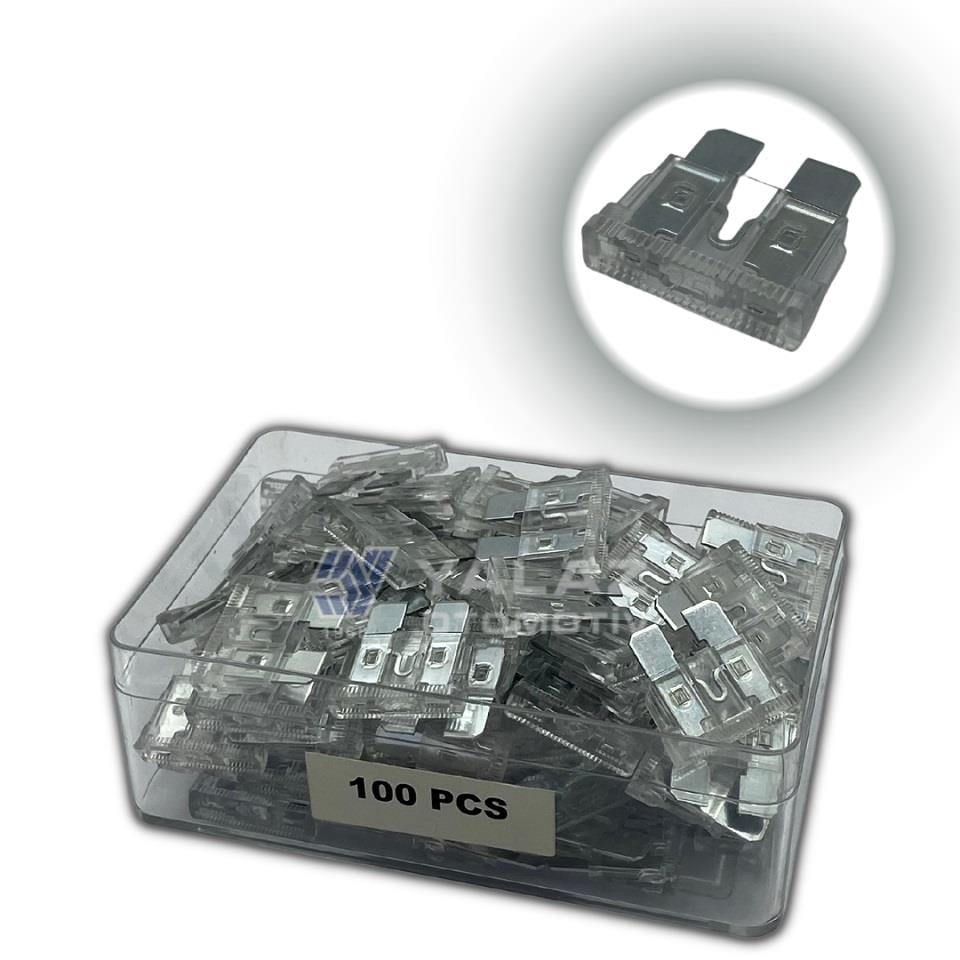BIÇAK SİGORTA 25 A (100 ADET) (19*19 MM)