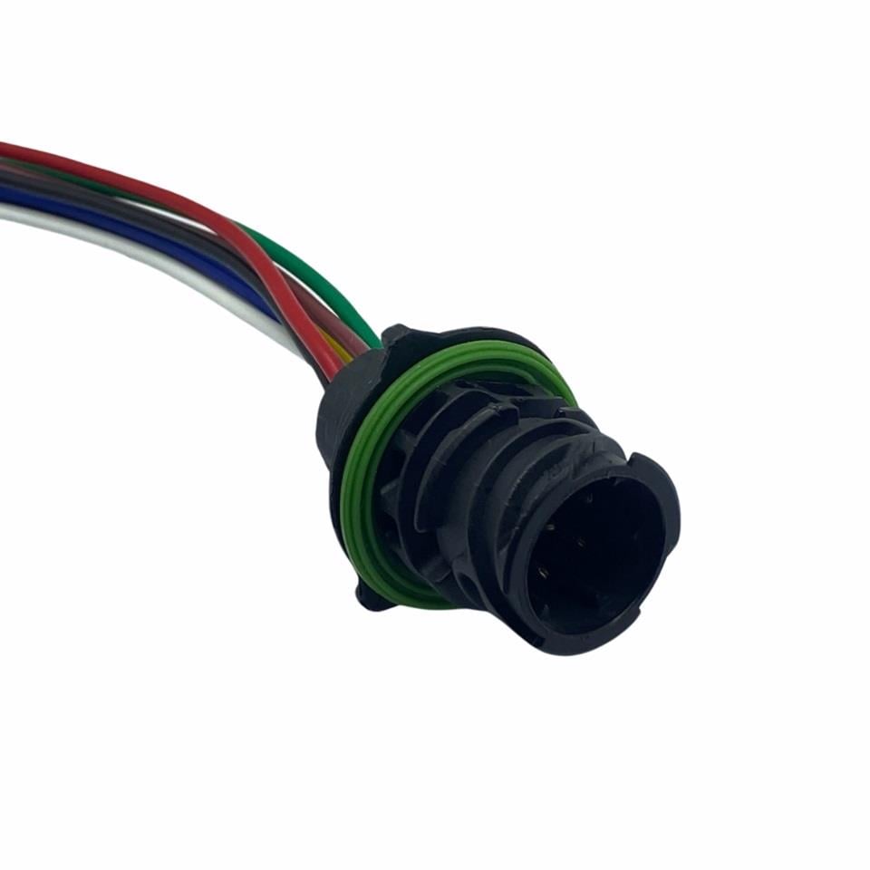 STOP SOKETİ 7 FİŞ (ERKEK) (KABLOLU) (DÜZ TİP) MAN-MERCEDES 