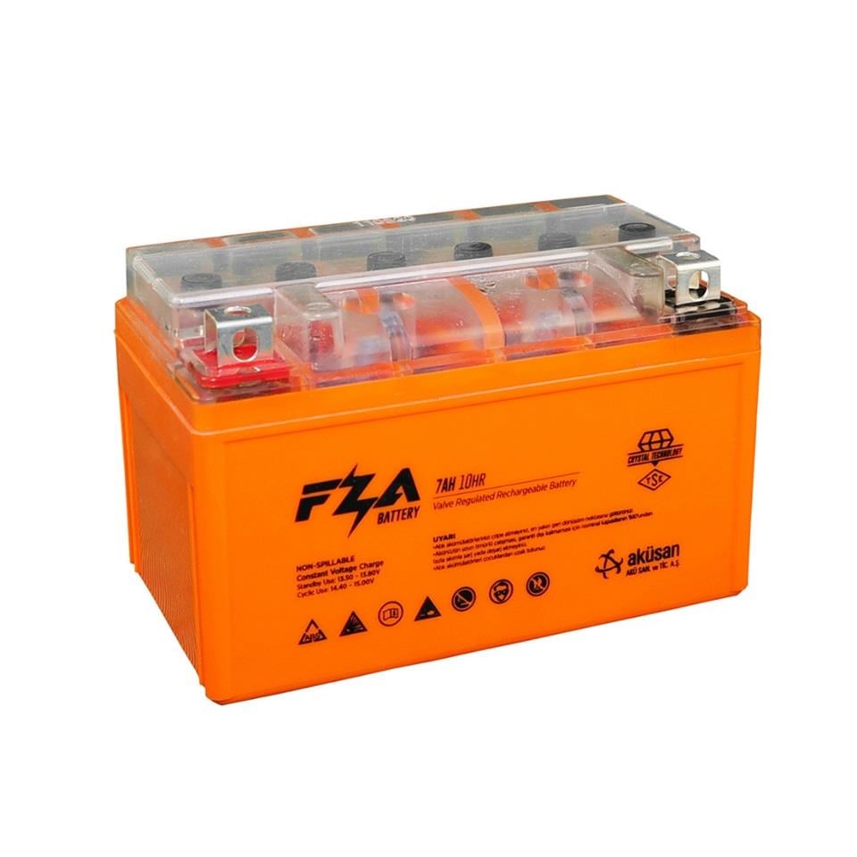 FZA 12V 7 AH MOTOSİKLET AKÜSÜ (150*86*94) (YTX7A-BS) (TERS)