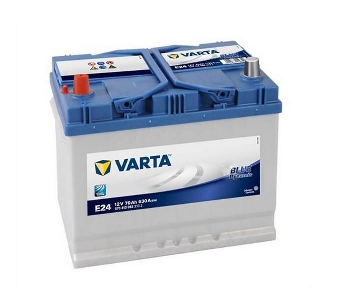VARTA 12V 70 AH AKÜ BLUE DYNAMIC CCA 630 A (EN) (261*175*220) (YÜKSEK TERS)