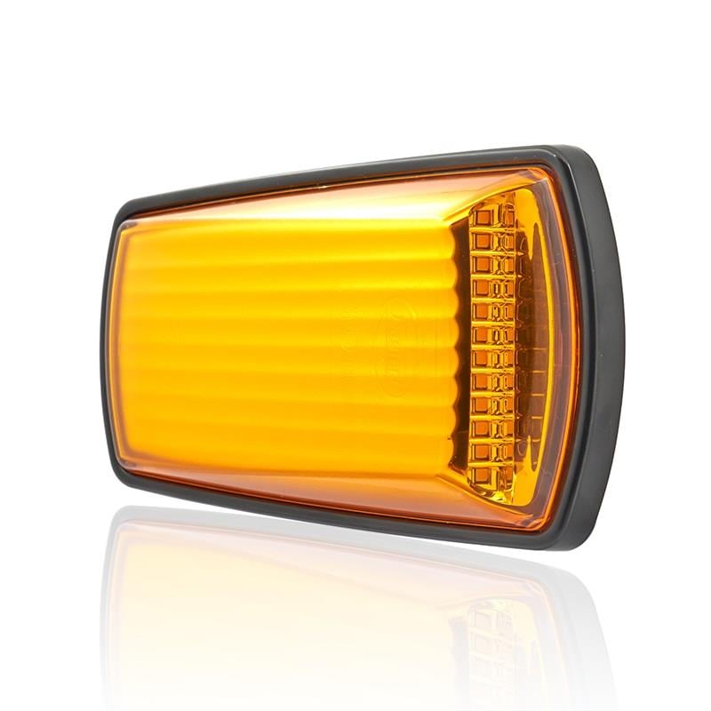 SANEL 10V-30V YAN SİNYAL LAMBASI OVAL 12 LEDLİ SİDE MARKER SARI